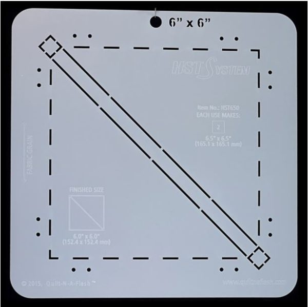 6" Finished QuiltNAFlash