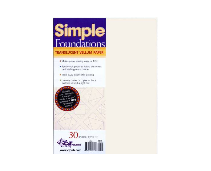 Simple Foundations Paper QuiltNAFlash