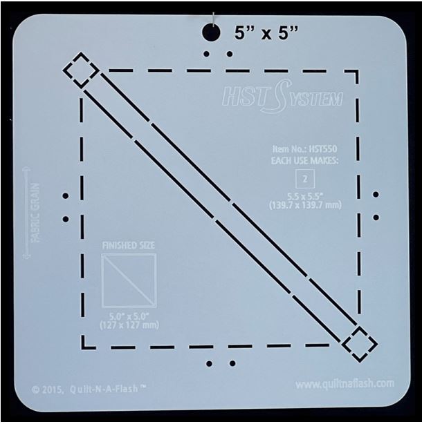 5" Finished QuiltNAFlash